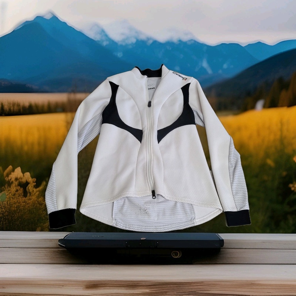Capo Long Sleeve Cycling Jersey Jacket Women's Small Made‎ in Italy (READ-size)